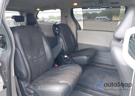 2011 Toyota Sienna Se from USA, damaged, VIN 5TDXK3DC4BS152605